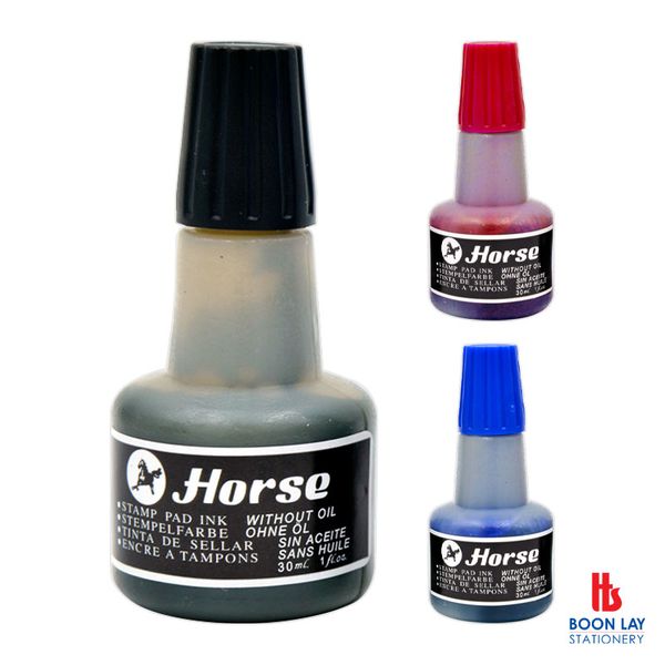 HORSE Stamp Pad Ink 30cc
