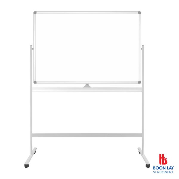 ARTEX Double-Sided Magnetic WhiteBoard with Roller Stand - 120x150cm (BBNO1215)