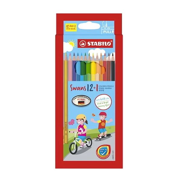 STABILO Colour Pencil Set of 12 Colours (1870/13)