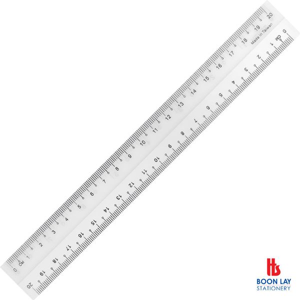Plastic Ruler 20cm 8" (PR20)