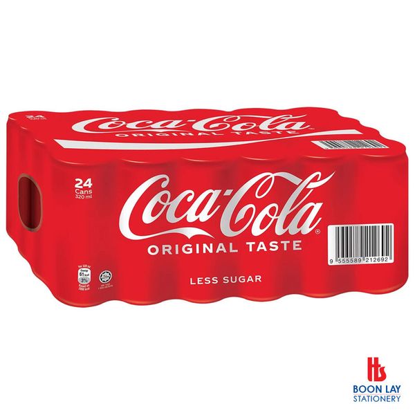 COCA-COLA Can Drink - Original Taste 320ml x 24's
