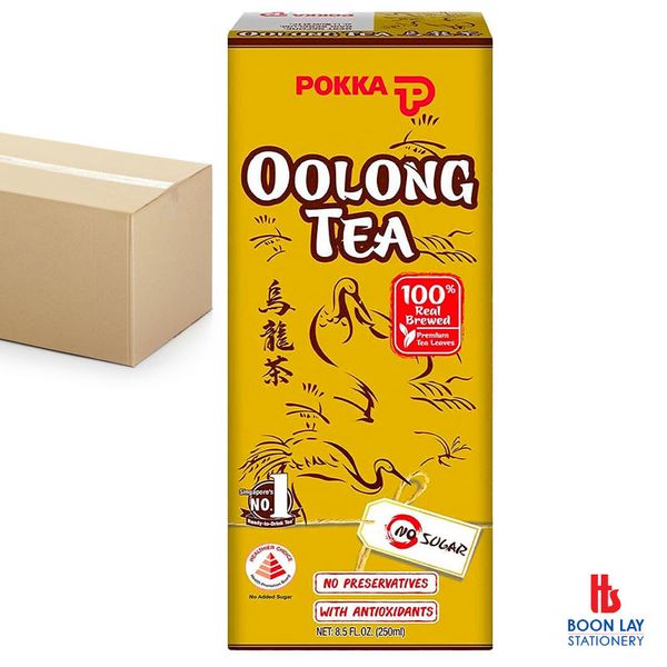POKKA Packet Drink - Oolong Tea 250ml x 24's