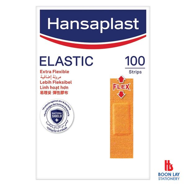 HANSAPLAST Elastic Extra Flexible Plaster - Box of 100's