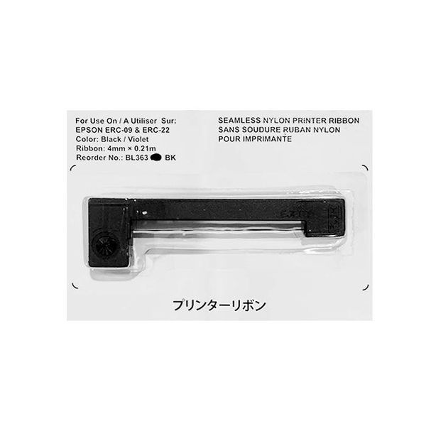 Ribbon N363 For Epson ERC09 Black (S015354)