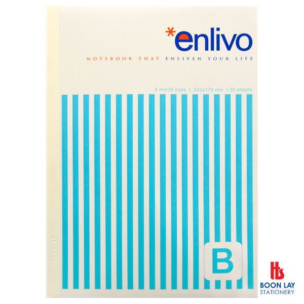 ENLIVO Note Book 6mm 30pgs B5 (PD0573542)