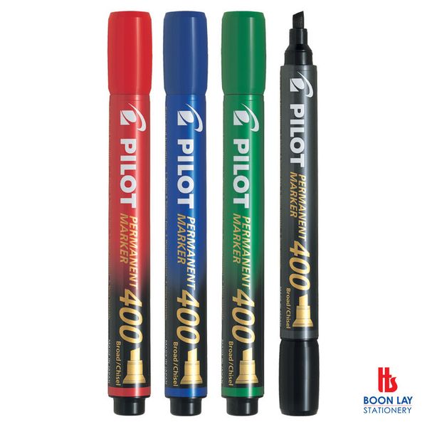 PILOT Permanent Marker Board Chisel (SCA400)