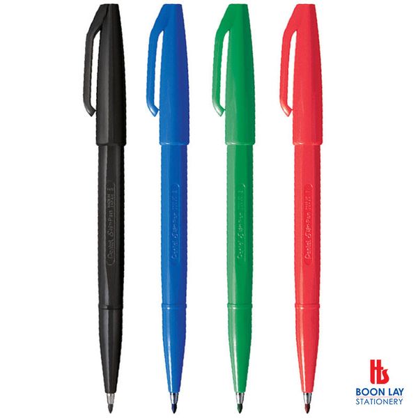 PENTEL Sign Pen Fibre Tip 2.00mm - Box of 12's (S520)