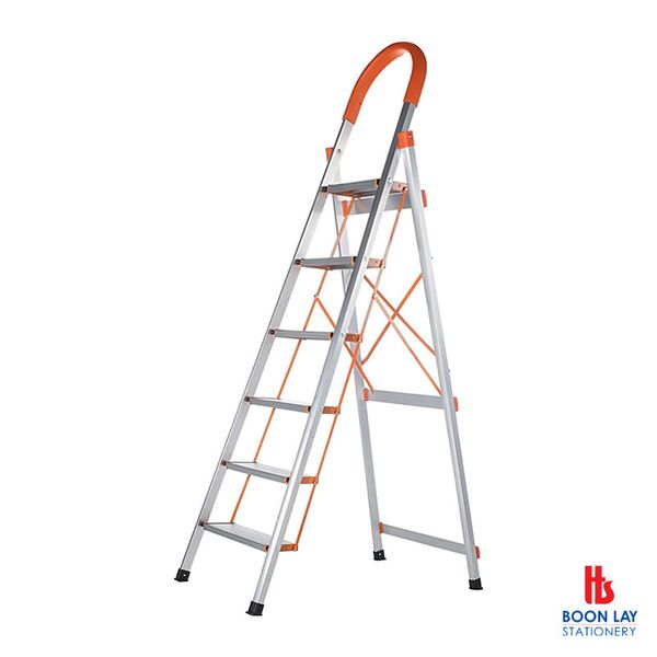 ALFAX Anti-Slip Aluminium Ladder - 6 Step (ALJ106)
