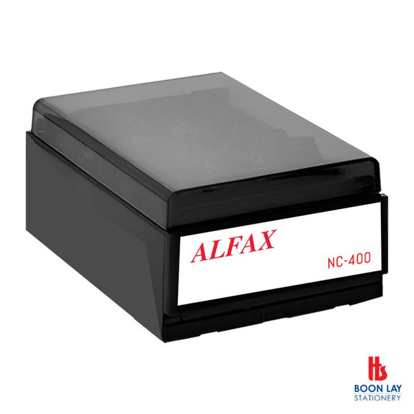 ALFAX Name Card Case - up to 400 cards (NC400)