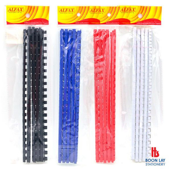 ALFAX Binding Ring 8mm 21R A4 - Pack of 10's (108)