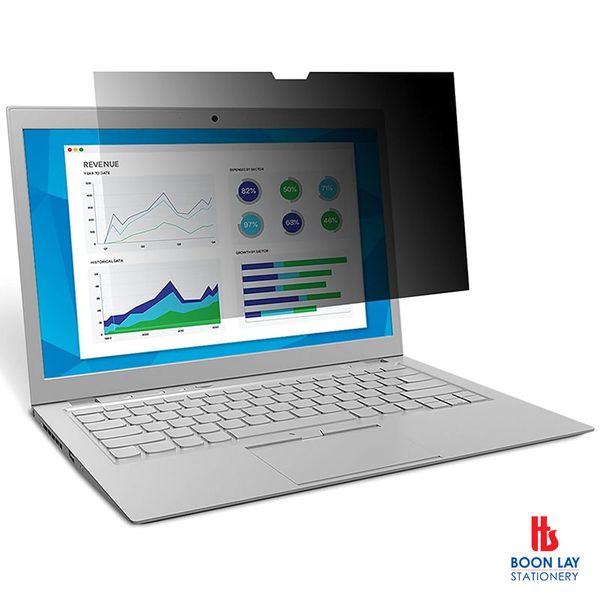 3M Widescreen Laptop Privacy Filter 12.1" (PF12.1W1B)