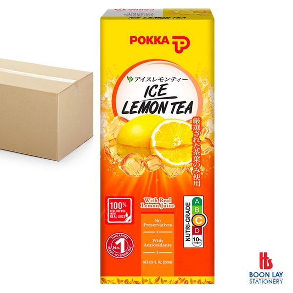 POKKA Packet Drink - Ice Lemon Tea 250ml x 24's