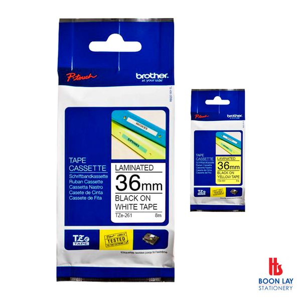 BROTHER TZe Laminated Label Tape 36mm
