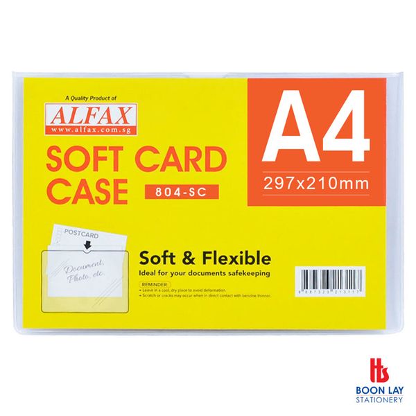 ALFAX Soft Card Case A4 (804SC)