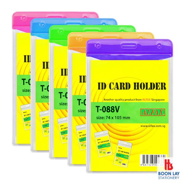 ALFAX ID Card Holder 74x105mm - Pack of 10's (T088V)