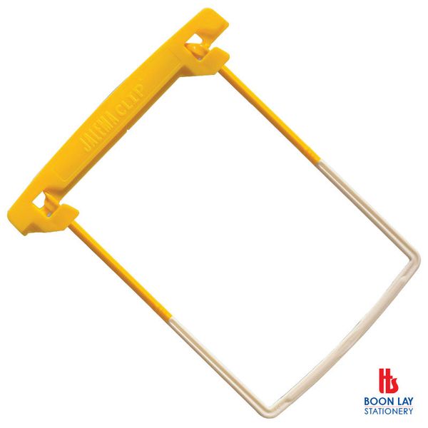 JALEMA Zip Clips Yellow - Pack of 100's (5710000)