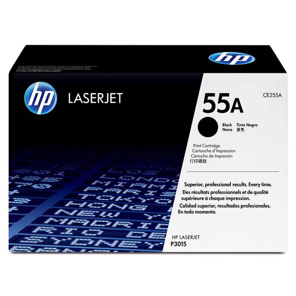HP Toner Cartridge CE255A - Black (55A)