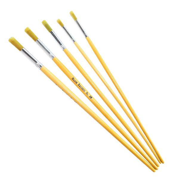 ALFAX Round Art Brush Set - No. 4, 6, 8, 10, 12 (Z5425)