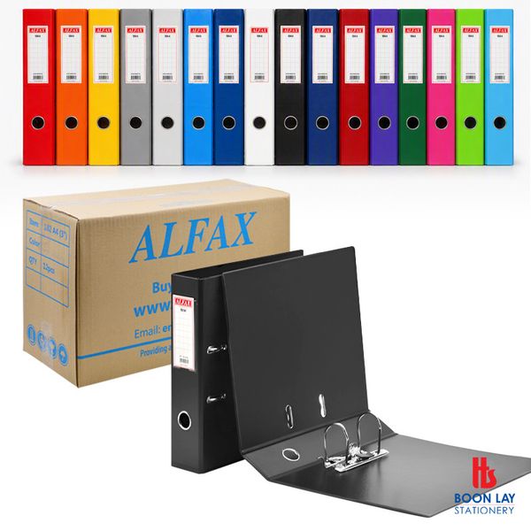 ALFAX PVC Arch File 3" A4 - Box of 12's (182A)