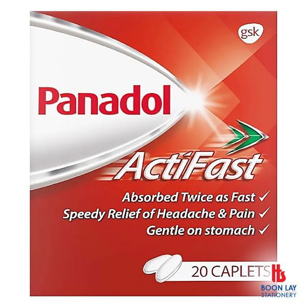 PANADOL Actifast Caplets - Box of 20's