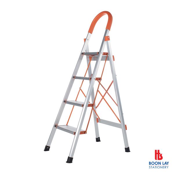 ALFAX Anti-Slip Aluminium Ladder - 4 Step (ALJ104)