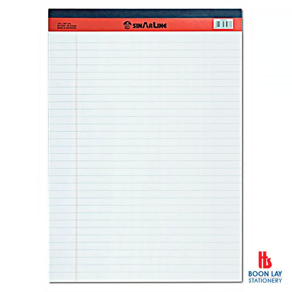 SINARline Ruled Writing Pad A4 50sheets (PD027074)
