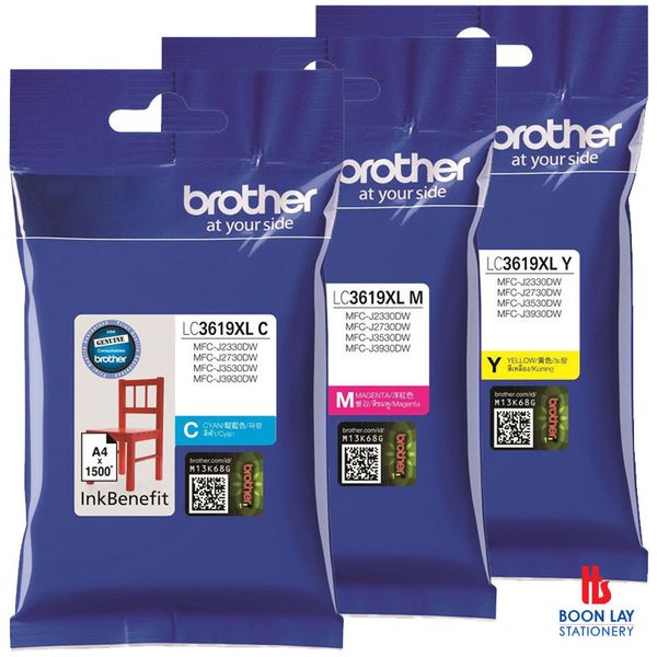 BROTHER  Ink Cartridge - Colour (LC3619XL)