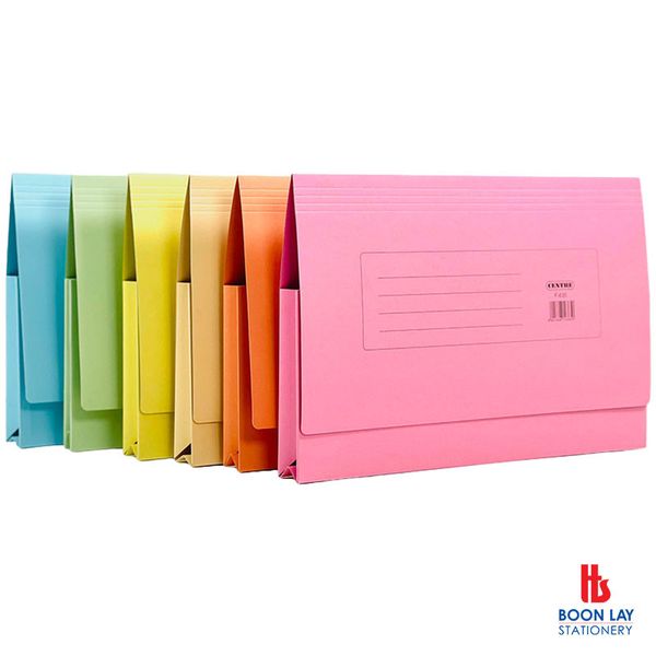 Paper Pocket File F4 - Pack of 20's (F635)
