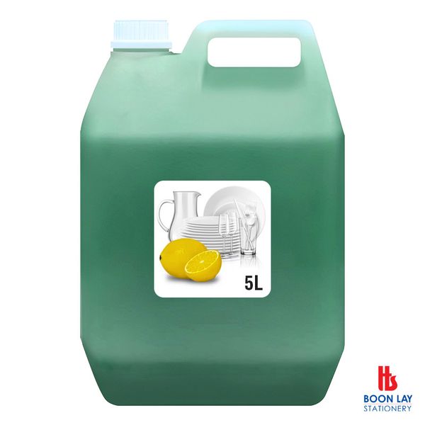 Dishwashing Liquid Lemon 5L - Green