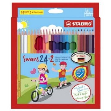 STABILO Colour Pencil Set of 24 Colours (1870/26)