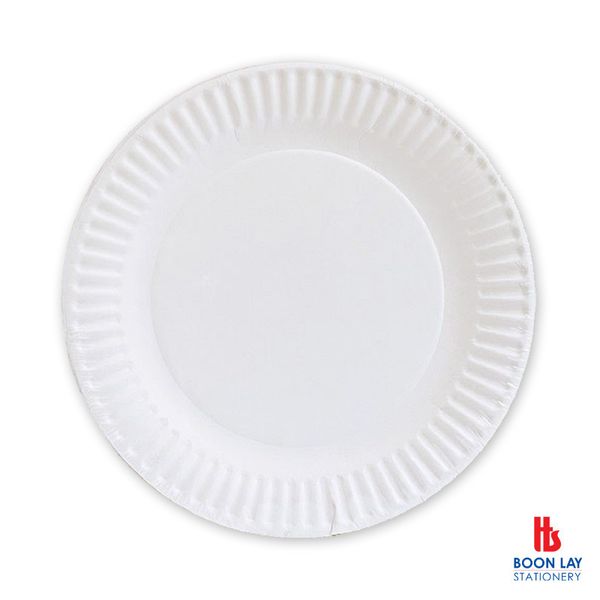 Disposable Paper Plate 6" - Pack of 50's