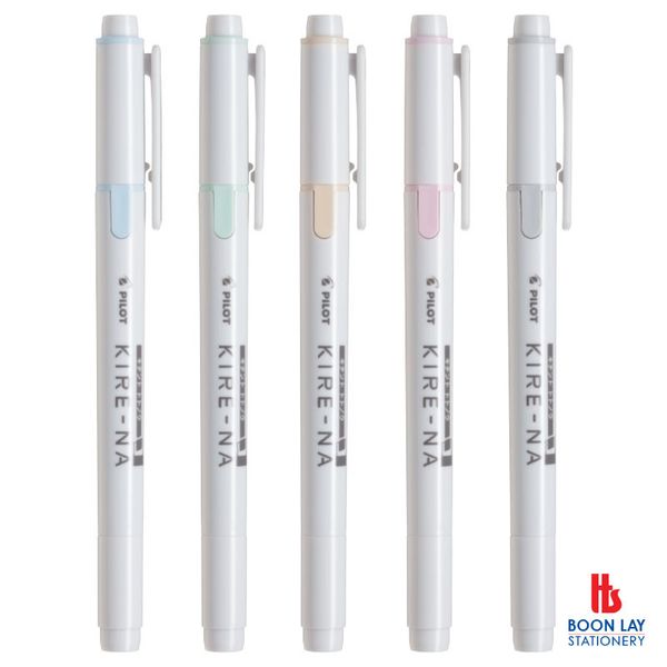 PILOT KIRE-NA Twin Tip Highlighter -Fine / Bold (SKIW-1-PP)