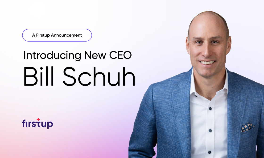 Welcoming a new CEO
