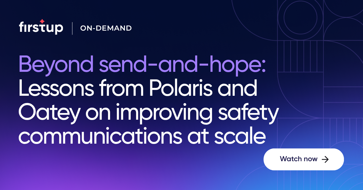 Beyond send-and-hope: Lessons from Polaris and Oatey