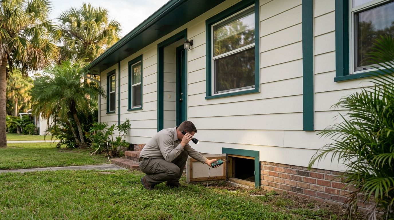 Florida Requires a Termite Inspection Before Most Home Sales Close. Vacant Property Isn't Exempt.