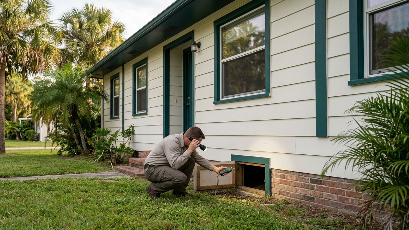 Florida Requires a Termite Inspection Before Most Home Sales Close. Vacant Property Isn't Exempt.
