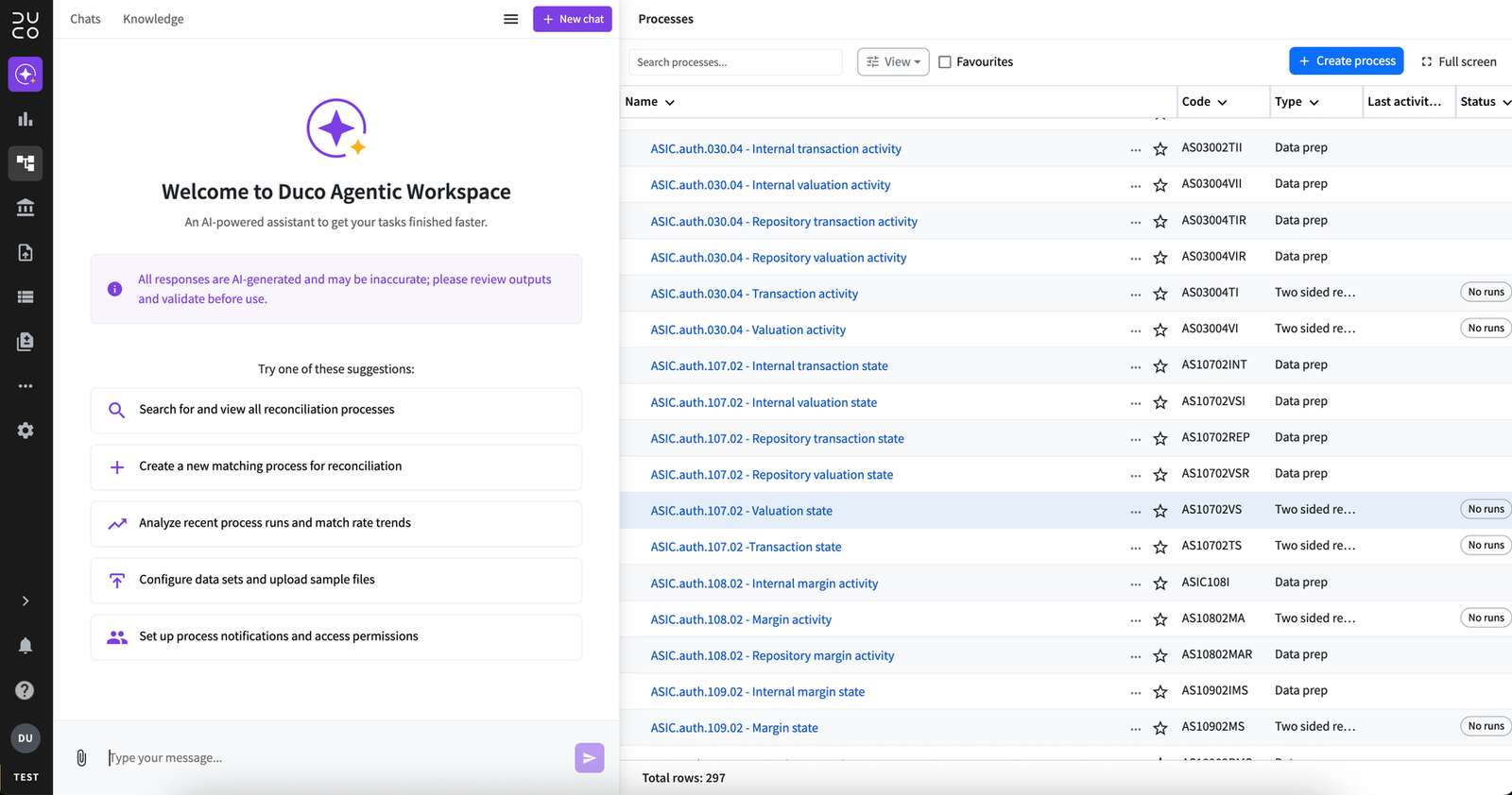 The Duco Agentic Workspace