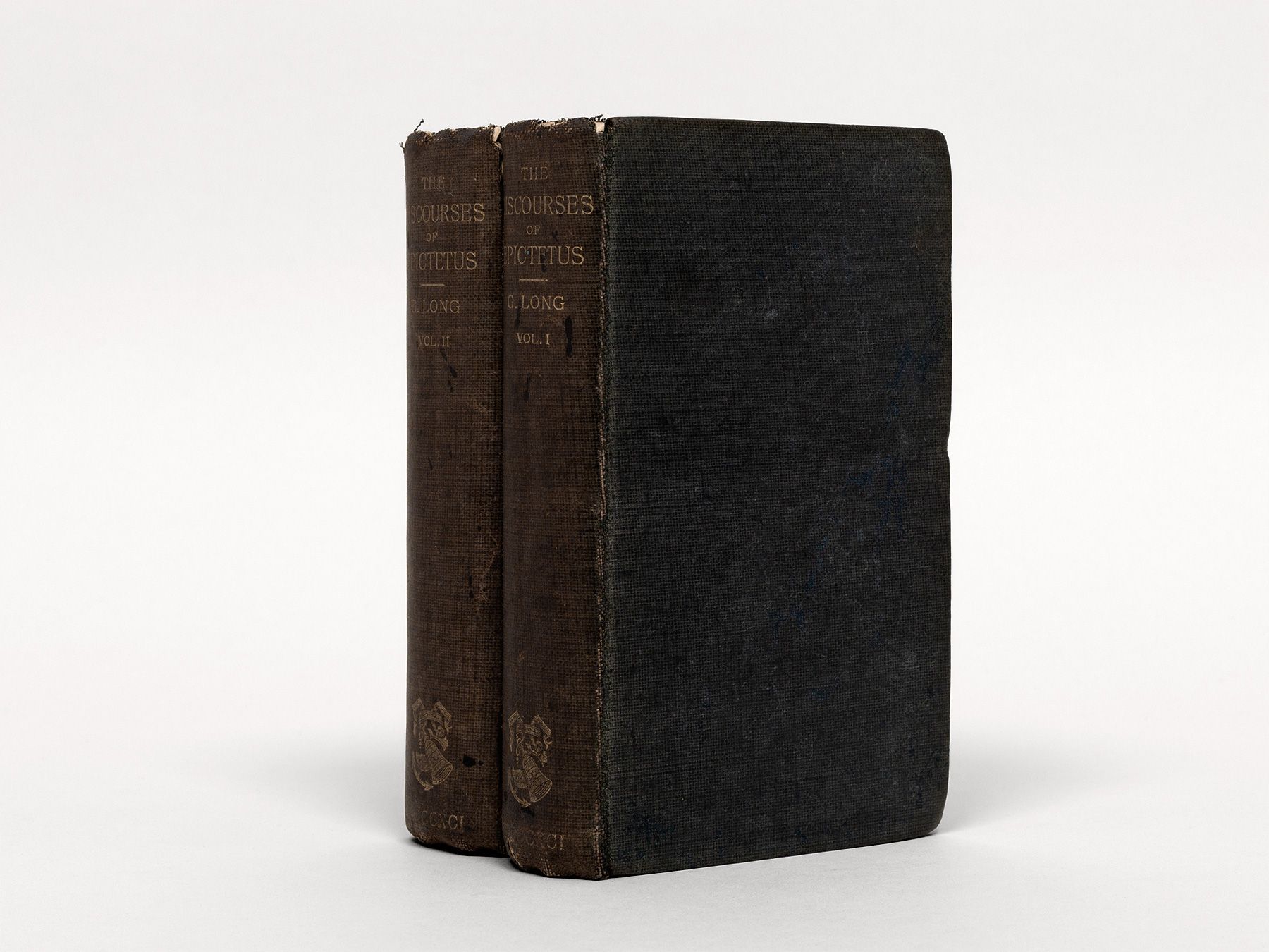 Binding: Epictetus, Discourses, Encheiridion and Fragments. London, 1891 