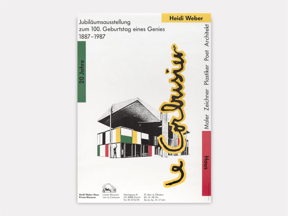 Heidi Weber-Haus, Zürich: Le Corbusier. 1987