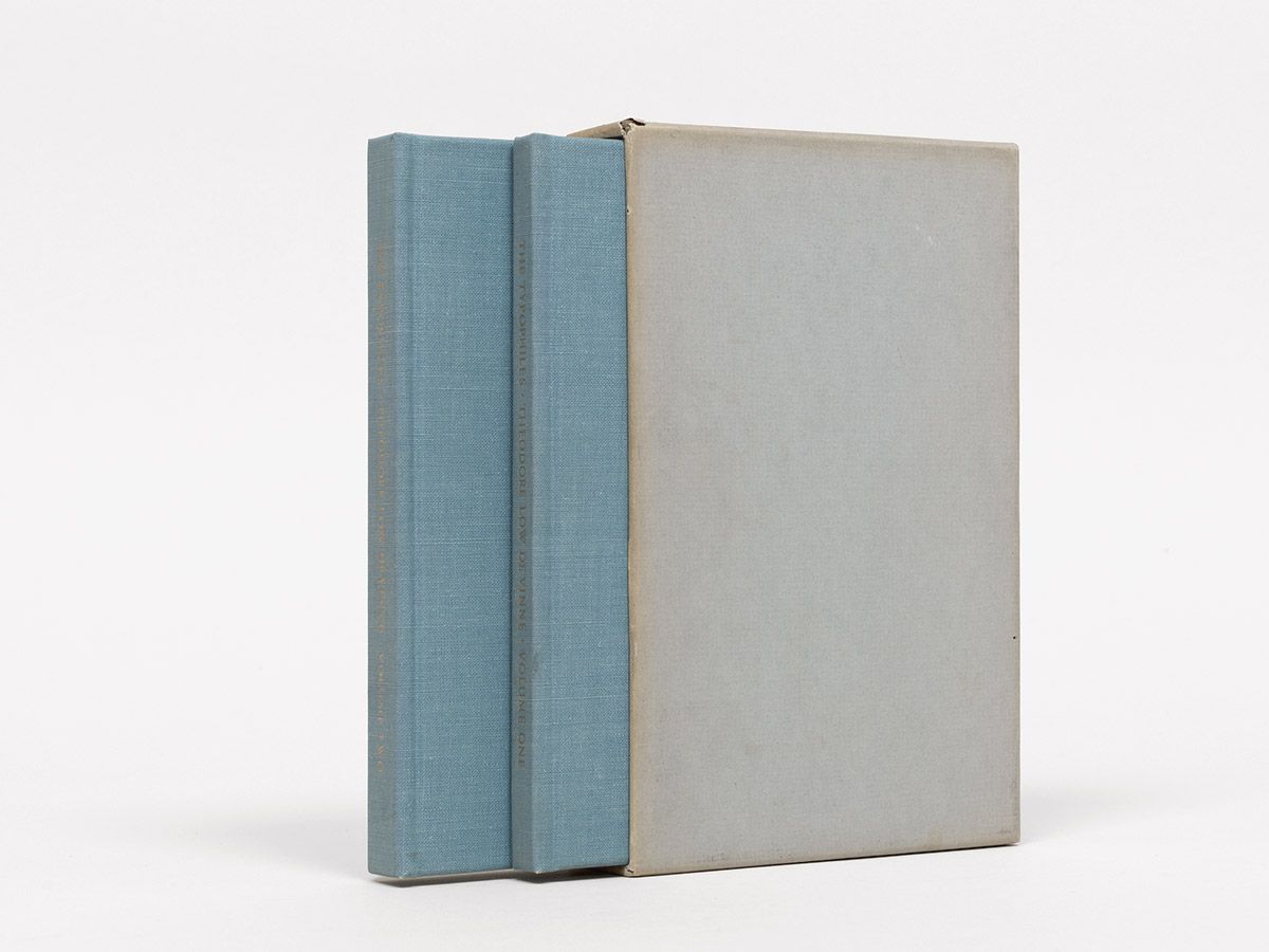 Theodore Low De Vinne., Rollins, Carl Purington