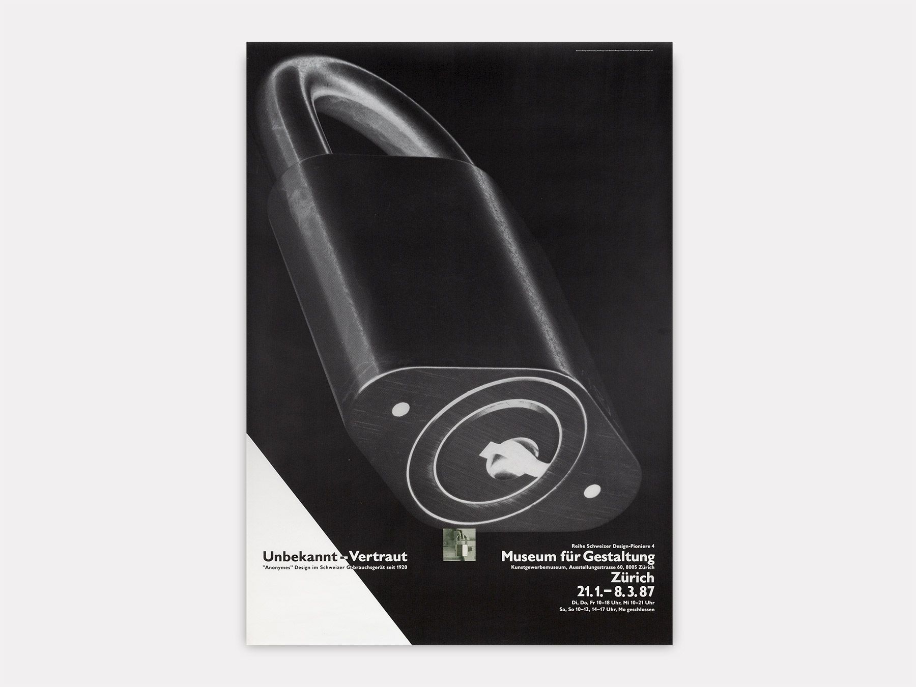 Unbekannt – Vertraut., Jörg Hamburger; Georg Staehelin