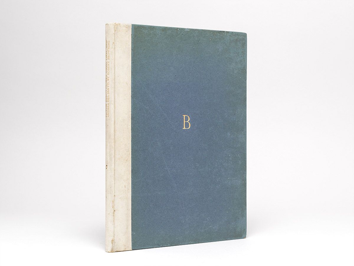 Pictor lgnotus, Fra Lippo Lippi, Andrea del Sarto., Browning, Robert