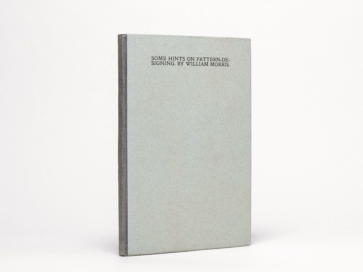 Some Hints on Pattern-Designing., Morris, William
