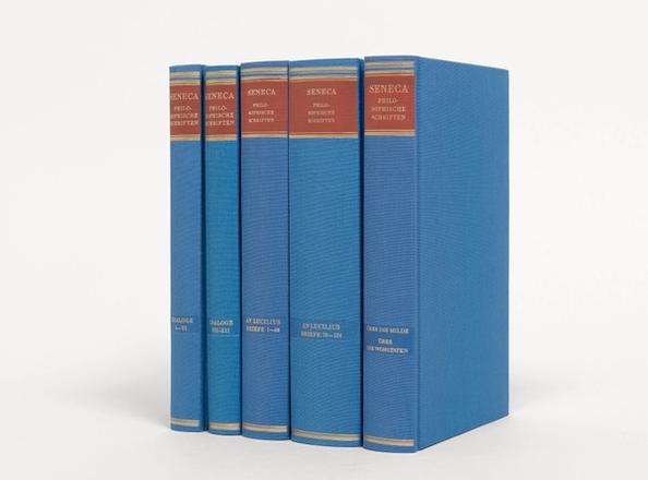 Philosophische Schriften. Lateinisch und Deutsch., Seneca; Rosenbach, Manfred (Hg.)