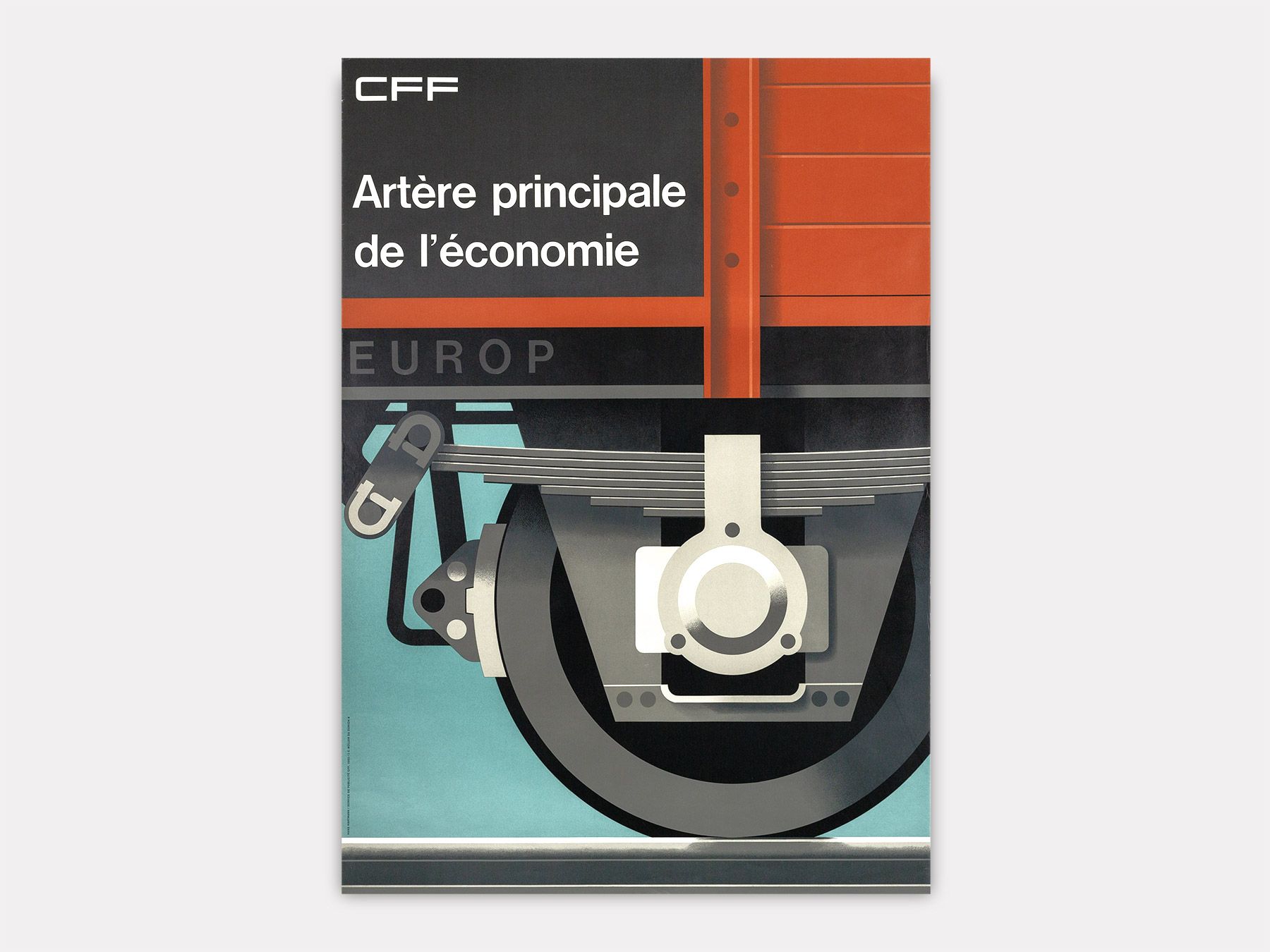 CFF. Artère principale de l'économie., Hans Hartmann