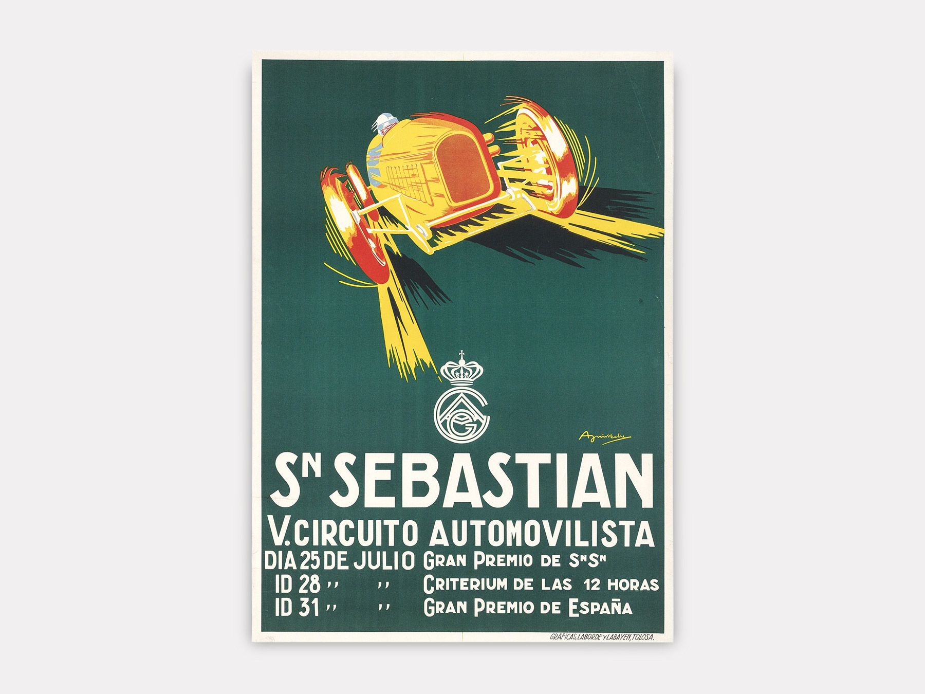 V. Circuito Automovilista San Sebastián., Miguel Ángel Aguirreche
