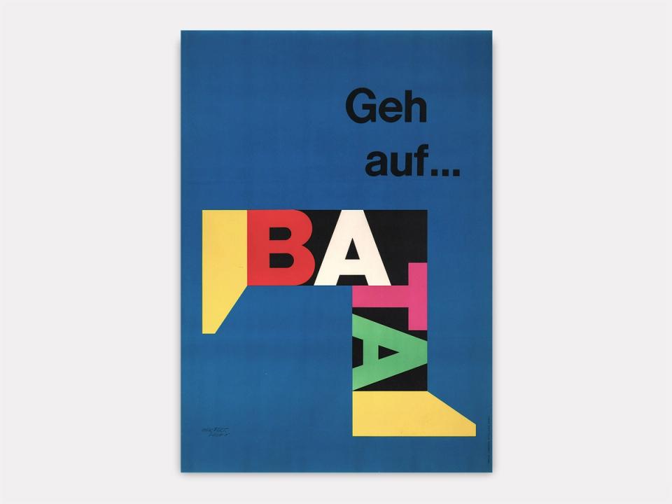 Leupin: Geh  auf Bata. 1962