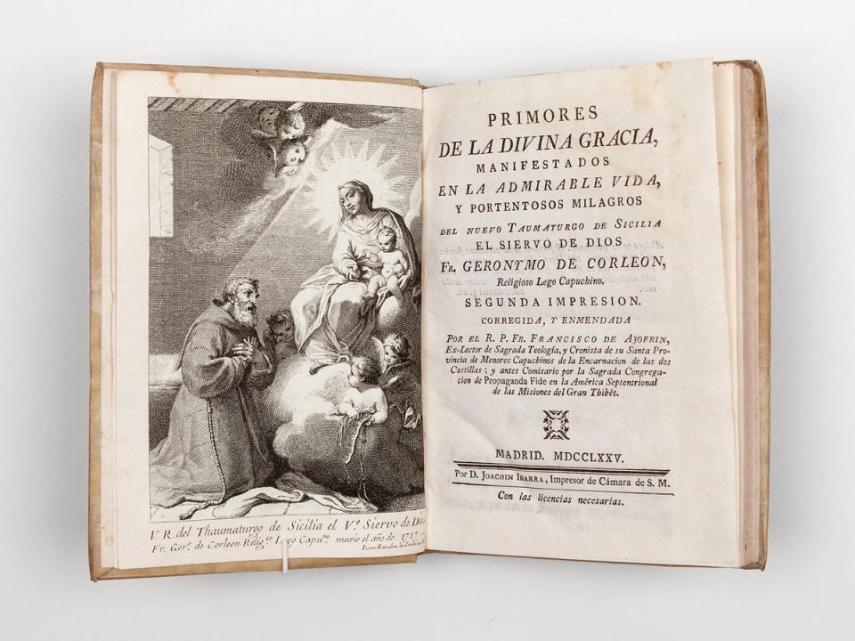 Ajofrín: Primores de la Divina Gracia. 1775