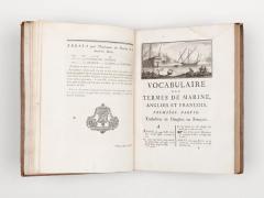 Lescallier: Vocabulaire des termes de marine anglois et françois. 1777
