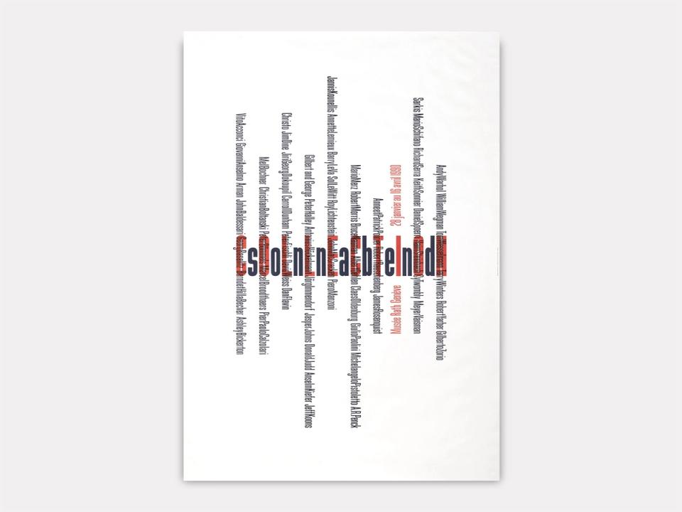 Aeschlimann: Collection Sonnabend. 1990